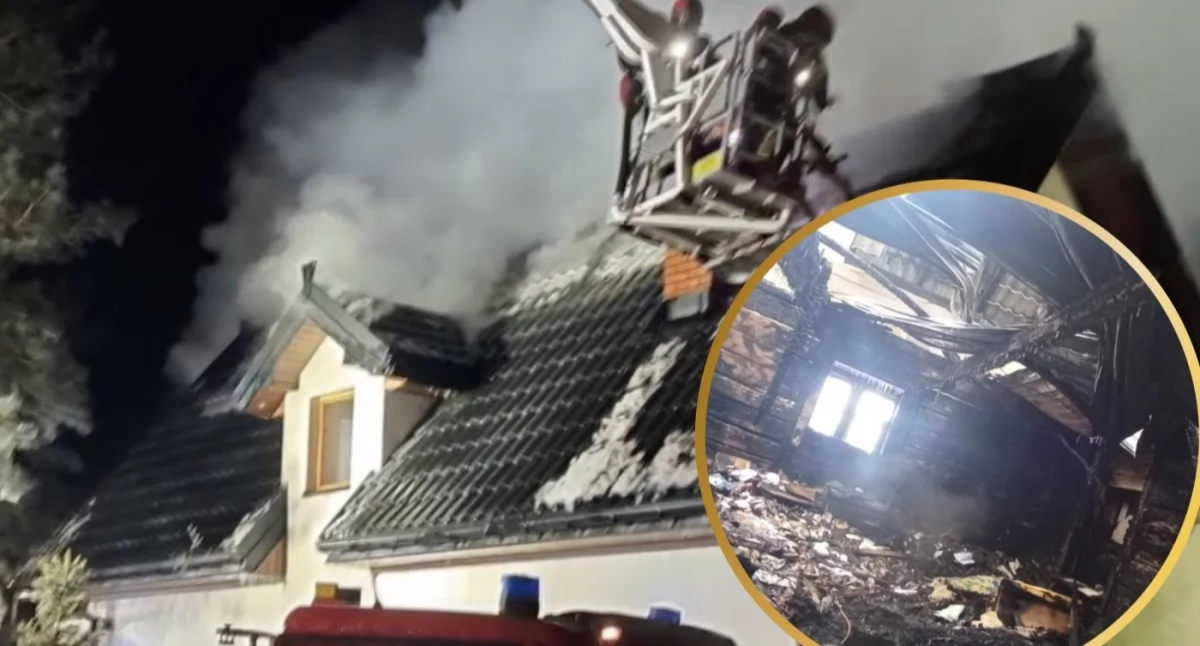 Rodzina w jednej chwili straciła dach nad głową, cały dorobek życia i poczucie bezpieczeństwa. / Zdjęcie: zrzutka.pl 