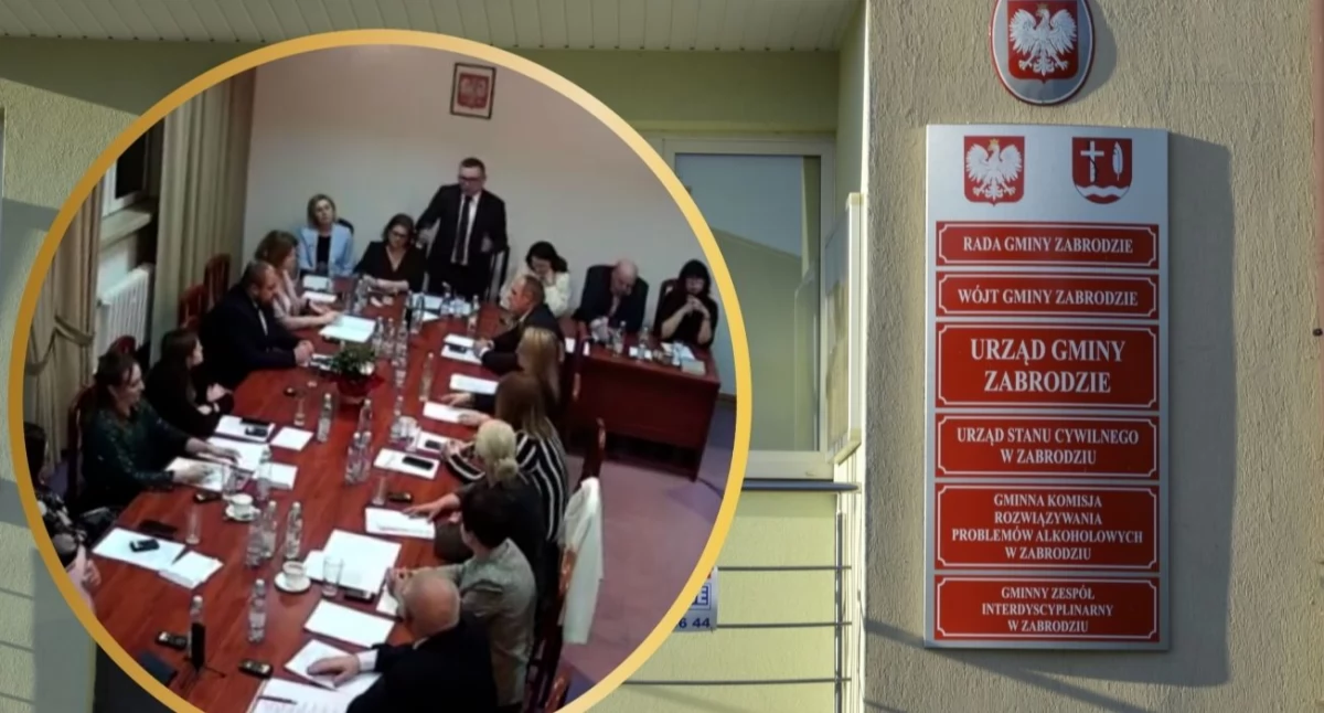 – Dziękuję za sesję, przyjęcie uchwał, a zwłaszcza budżetu – mówił wójt Krzysztof Jezierski. / Zdjęcie: arch. wdi24.pl / transmisjaobrad.info