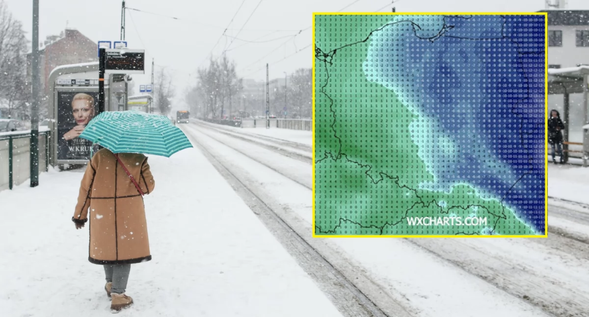 Pogoda, Siarczysta początek wiosny Polską roku  - zdjęcie, fotografia