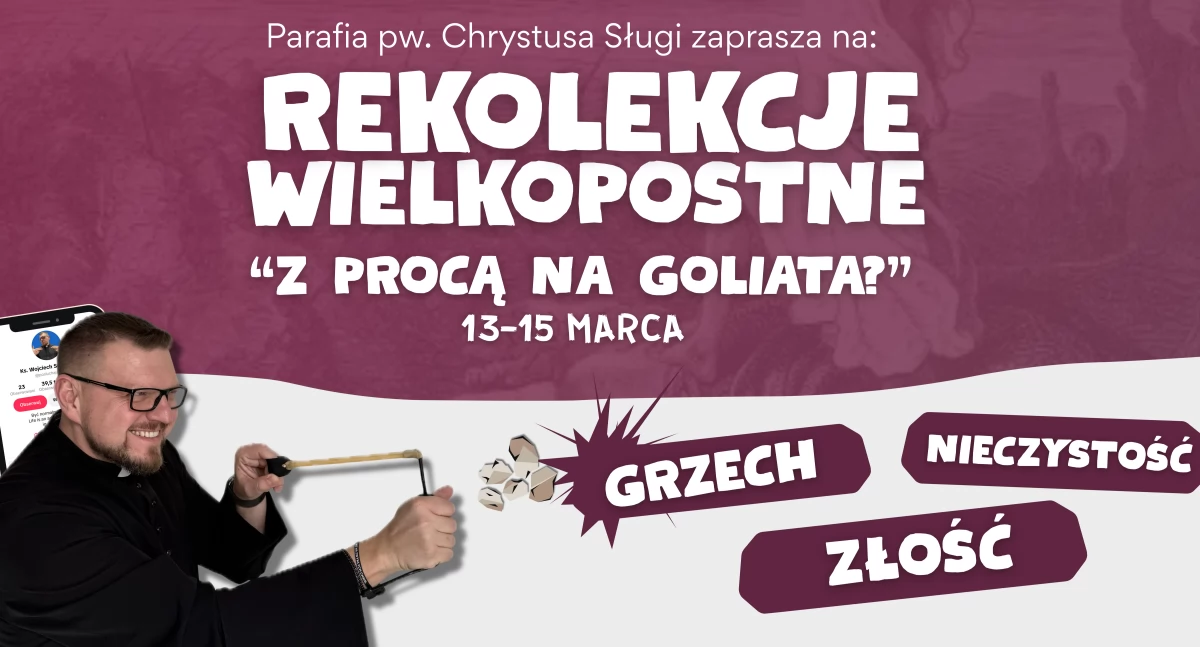 Rekolekcje poprowadzi ks. Wojciech Sobieszek. / Zdjęcie: org. 