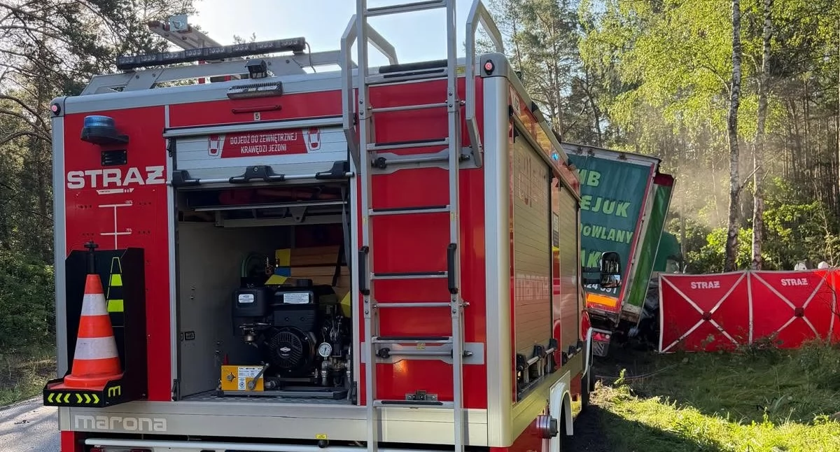 Tragiczny wypadek. Droga krajowa nr 62 całkowicie zablokowana
