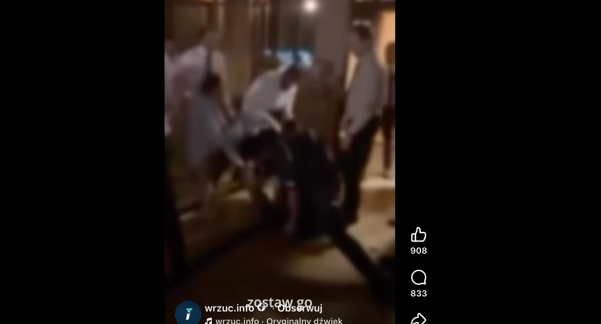Zdjęcie: zrzut ekranu wideo Facebook / wrzuc.info 