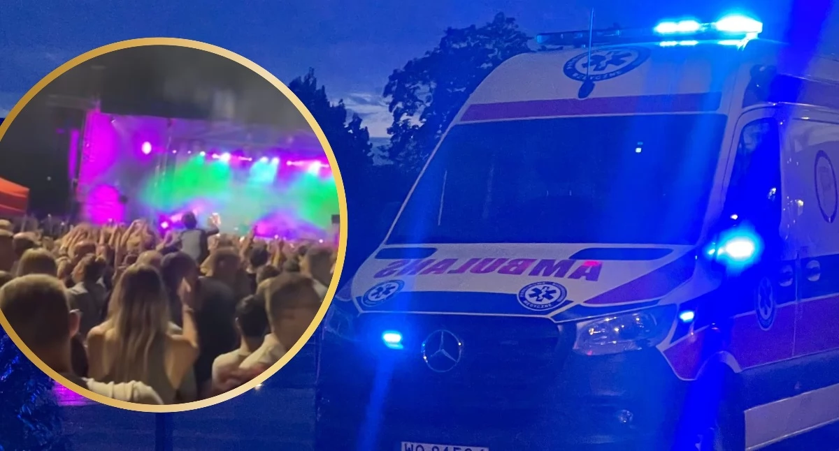 Groźne zdarzenie podczas dożynek w Somiance. Sześciolatka wbiegła wprost pod Mercedesa