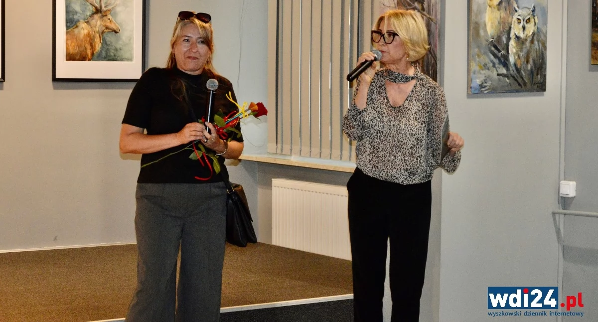 Las na płótnie. Michalina Derlicka pokazała najnowsze prace