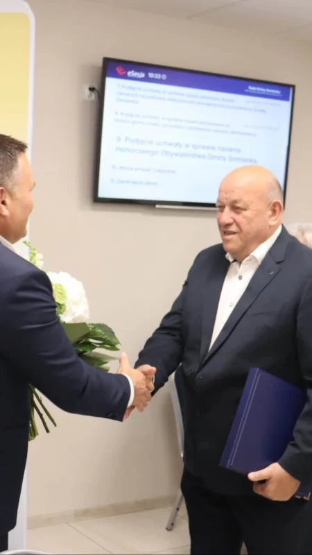Andrzej Ruciński Honorowym Obywatelem Gminy Somianka