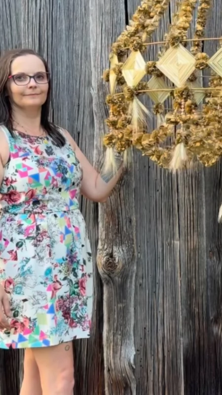 Aneta Kruszewska z II nagrodą! W jednym kiercu połączyła tradycje Kurpi Białych i Zielonych