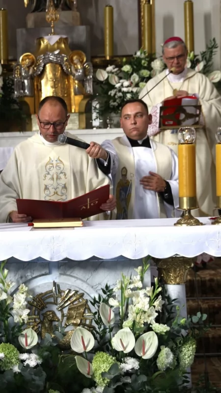 Uroczyste wprowadzenie nowego proboszcza parafii św. Idziego 