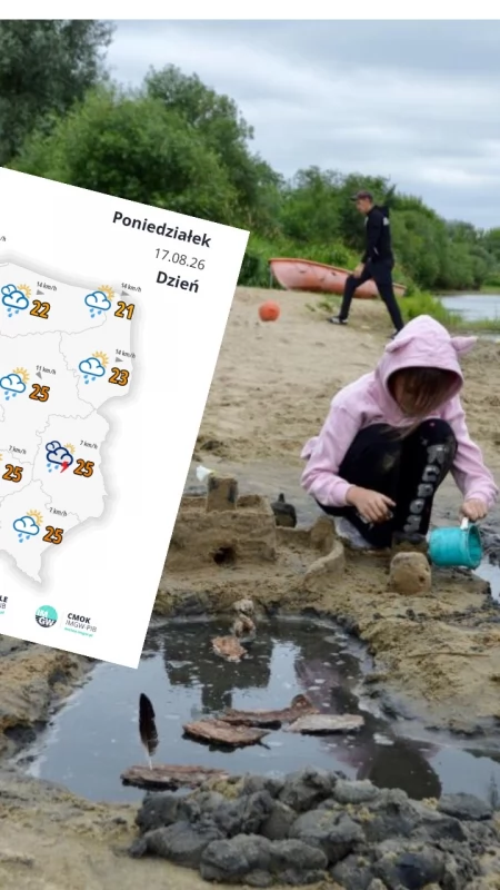 Koniec wakacji z chłodniejszą i deszczową aurą. Prognoza do końca sierpnia 