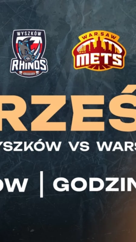 Rhinos Wyszków zaczynają sezon! Na otwarcie starcie z podwójnym mistrzem Polski