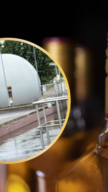 Skonfiskowany alkohol już nie trafi do ścieków. Zasili Warszawę w prąd