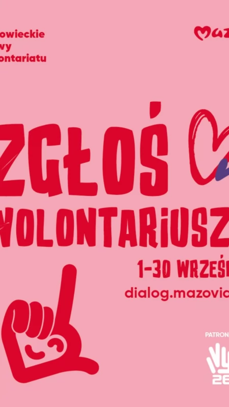 Samorząd województwa mazowieckiego nagrodzi najlepszych wolontariuszy