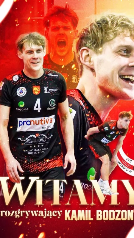Kamil Bodzon zasila Volley Wyszków 