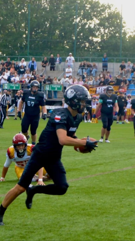 Historyczne otwarcie sezonu. Rhinos Wyszków ogrywają Warsaw Mets [FOTO]