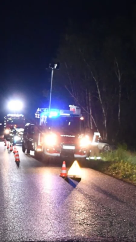 Tragedia na drodze serwisowej S8. Nie żyje 27-latek
