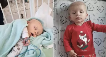 Mały mieszkaniec naszego powiatu walczy o życie - pomóżmy Stasiowi pokonać raka!