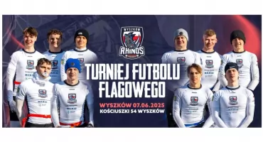 Futbol flagowy w Wyszkowie. W sobotę finałowy turniej Ligi 