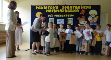 Powiatowa Spartakiada Matematyczna dla najmłodszych: Jesteście prawdziwymi mistrzami liczb
