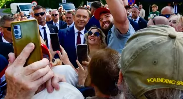 Piknik PiS w Pułtusku z udziałem Karola Nawrockiego