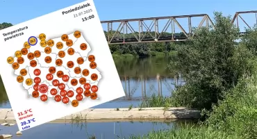 Groźne zjawiska pogodowe nad Polską: burze, upały i ostrzeżenia IMGW