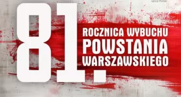 Gmina Wyszków zaprasza na obchody 81. rocznicy wybuchu Powstania Warszawskiego 