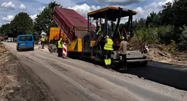 Rozbudowa drogi powiatowej Porządzie – Rząśnik nabiera tempa