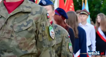 „Nie doszedłem do szkoły, bo padły bomby”. Wyszków uczcił 86. rocznicę wybuchu II wojny światowej