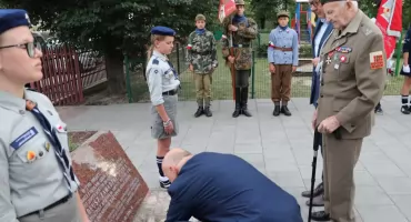 Rocznica akcji w Sieczychach z wyjątkowym gościem - ostatnim żołnierzem batalionu ZOŚKA