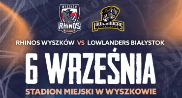 Inauguracja sezonu PFL-J w Wyszkowie. Rhinos zagrają z Lowlanders Białystok