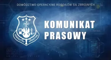 Komunikaty w sprawie naruszenia polskiej przestrzeni powietrznej 