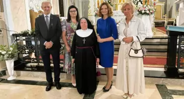 Uroczyste pożegnanie siostry Marianny Paziewskiej 