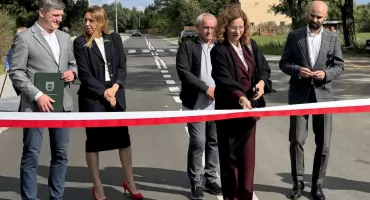 Uroczyste otwarcie drogi w Deskurowie