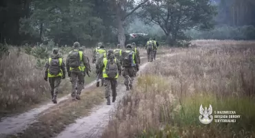Akcja poszukiwawcza u sąsiadów w Różanie