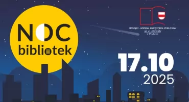 Noc Bibliotek w Wyszkowie. Spotkanie z autorem, warsztaty i film dla całej rodziny
