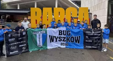 Rocznik 2016 Bugu Wyszków gra w Hiszpanii. Barca na start, turniej 7–9 listopada