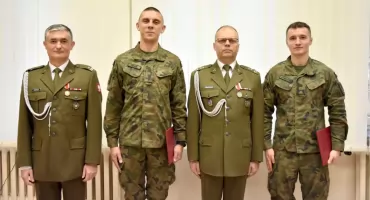 Uroczysta zbiórka w WCR w Wyszkowie 