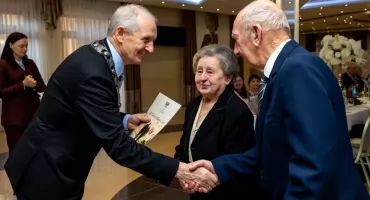 Brańszczyk uhonorował małżeństwa z najdłuższym stażem 