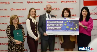 Wyszków z rekordowym wsparciem. Blisko 17,7 mln zł na modernizację ulicy Sikorskiego