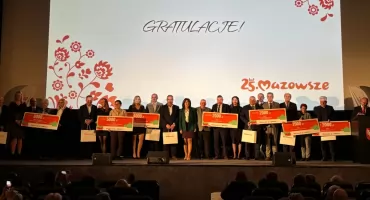 Jedna z lokalnych gmin wyróżniona na prestiżowej gali Mazowsza