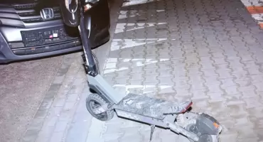 Czołówka hulajnogi z osobówką. 12-latek w szpitalu 