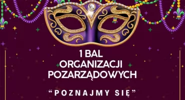 Pierwszy Bal Organizacji Pozarządowych w powiecie. Trwają zapisy 