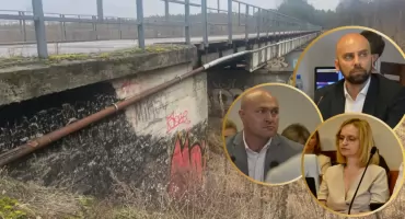 „Stan niedostateczny” to za mało. Most nad Liwcem czeka, kładka idzie dalej