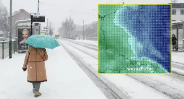 Siarczysta zima i początek wiosny. Nad Polską dwie pory roku 