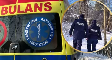 Szybka reakcja dzielnicowych. 61-letnia kobieta trafiła do szpitala