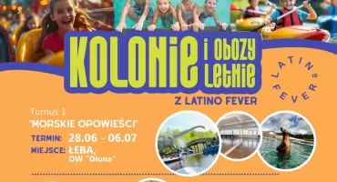 Zapraszamy na MEGA KOLONIE I OBOZY 2026 z Latino Fever❤️ 