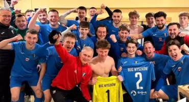 Bug Wyszków zwycięża w końcówce. Decydujący gol w 90. minucie