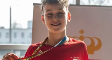 Ma 11 lat i już jest w Kadrze Mazowsza. Pływak z Wyszkowa z najlepszym wynikiem w Polsce