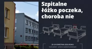 Szpital w Wyszkowie dołączył do ogólnopolskiego protestu. Od dziś placówka bierze udział w tzw. czarnym tygodniu