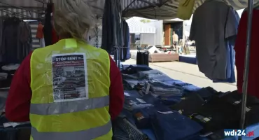 „Nie jesteśmy mafią”. Kupcy z wyszkowskiego targowiska przeciwko systemowi SENT