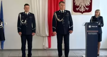 Awans w wyszkowskiej policji. Nadkom. Tomasz Czerwiński oficjalnie zastępcą komendanta