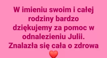 Poszukiwana 16-latka z Pułtuska odnalazła się 